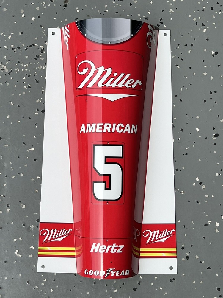 WOW!!  1985 Danny Sullivan Race Car nose Style Sign Indy 500