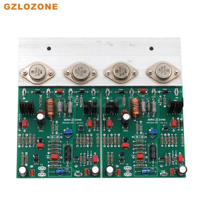 1 Pair NCC200 Power Amplifier Base On UK NAIM NAP250 With Type-F Heatsink 80W