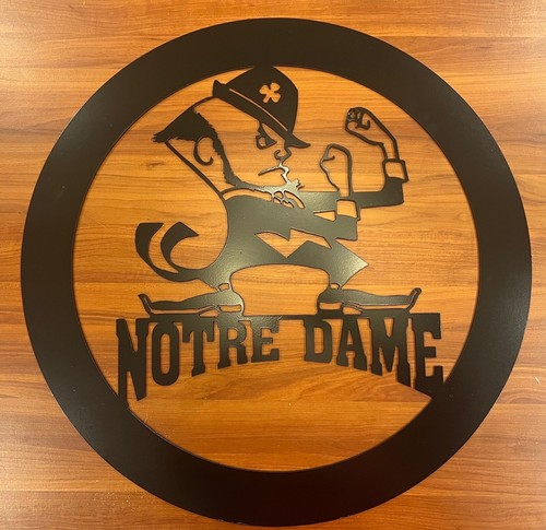 Notre Dame Fighting Irish CNC Blechschild