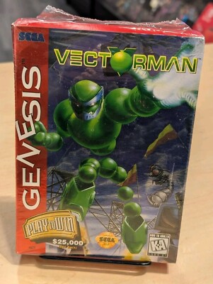 Vectorman (Sega Genesis) BRAND NEW, FACTORY SEALED!