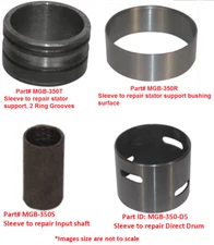 GM TH350 Repair Sleeve Kit, Stator Support/Input Shaft/Direct Drum/Planet TH-350