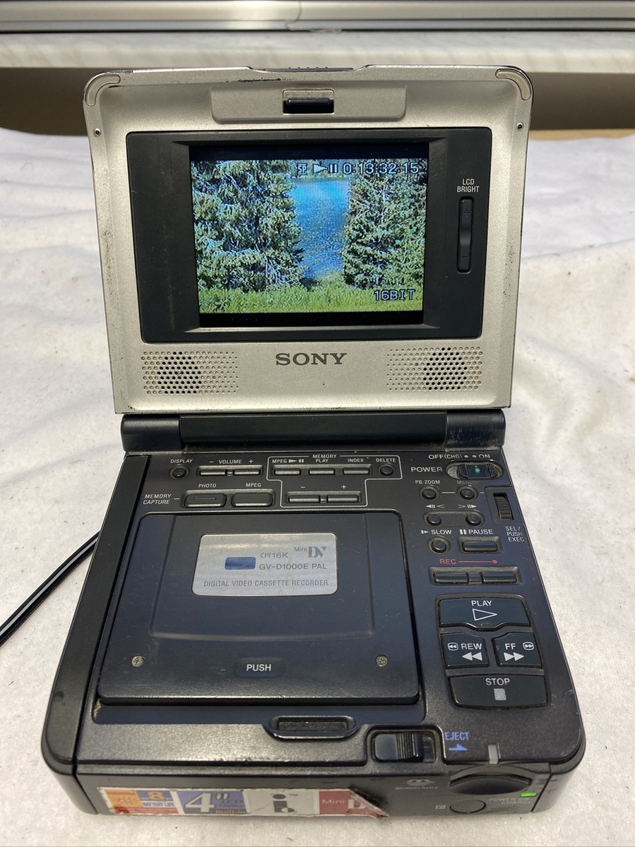 SONY GV-D1000 動作品 ソニー ミニDV 【公式通販】
