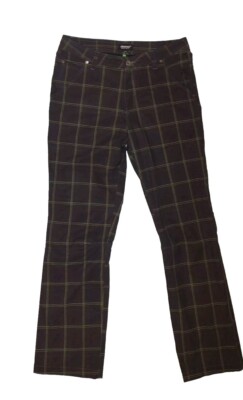 Abacus Golf Lined  Windproof Water  Resist Blk Check Pants Men's Sz 34 (33X32)