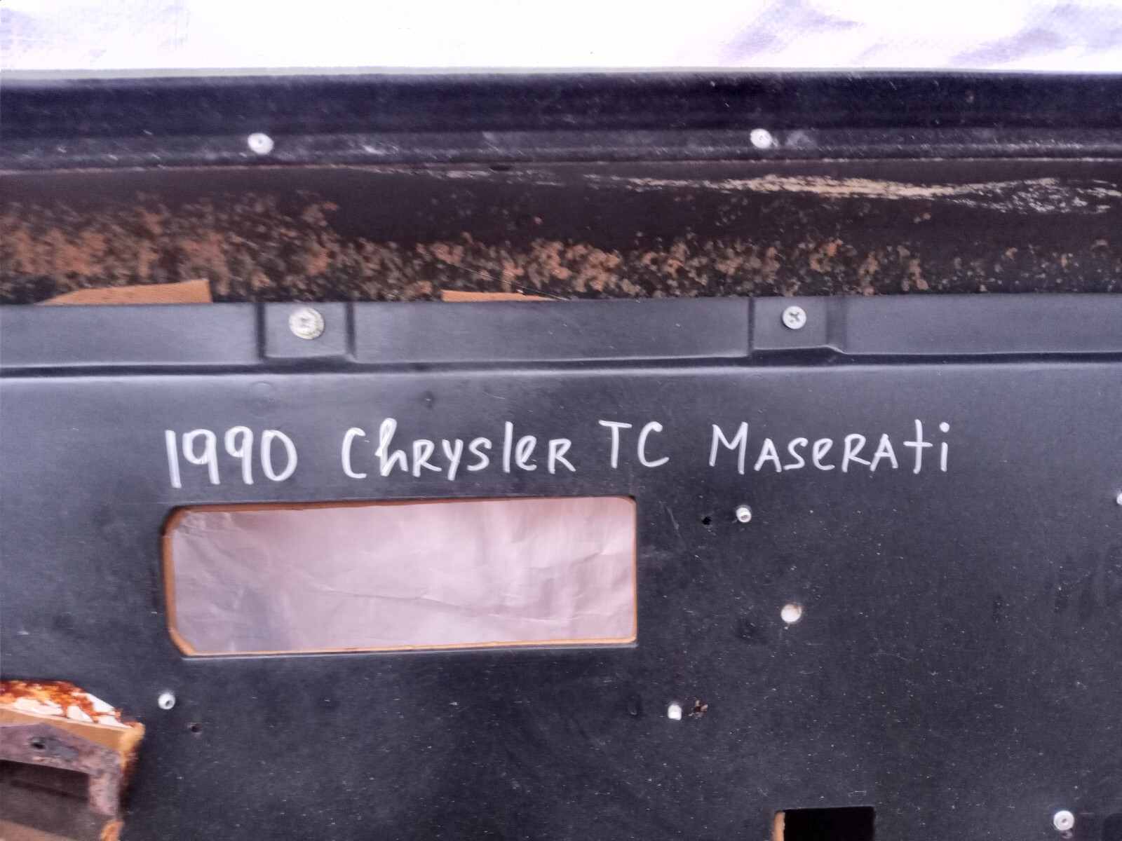 1989 1990 1991 Chrysler TC Maserati Right Left Door Panel Set Pair TAN
