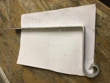 300mm X 150mm Scrolled Hip Iron Galvanized Steel Slate Roof 4mm 1pc 10pc 50pc