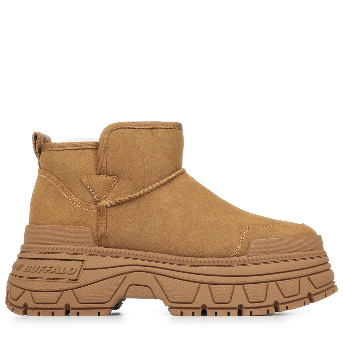 Ботинки Buffalo Damen Fusion Slip On Lo Wa braun