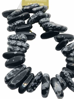 Snowflake Jasper Dagger Beads Chip