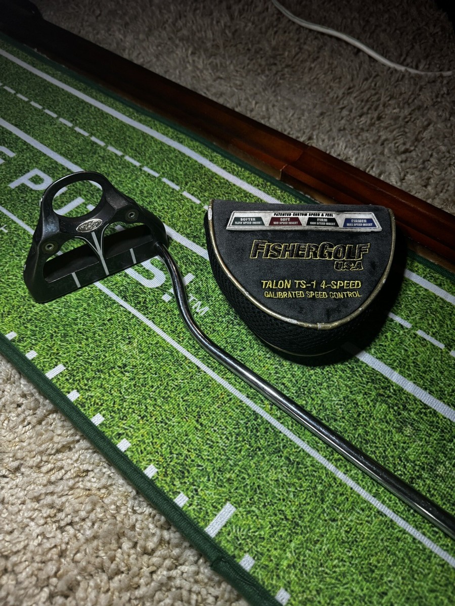 Fisher Radial Golf Talon 4 Speed TS-3 Mallet Putter ~33” Steel
