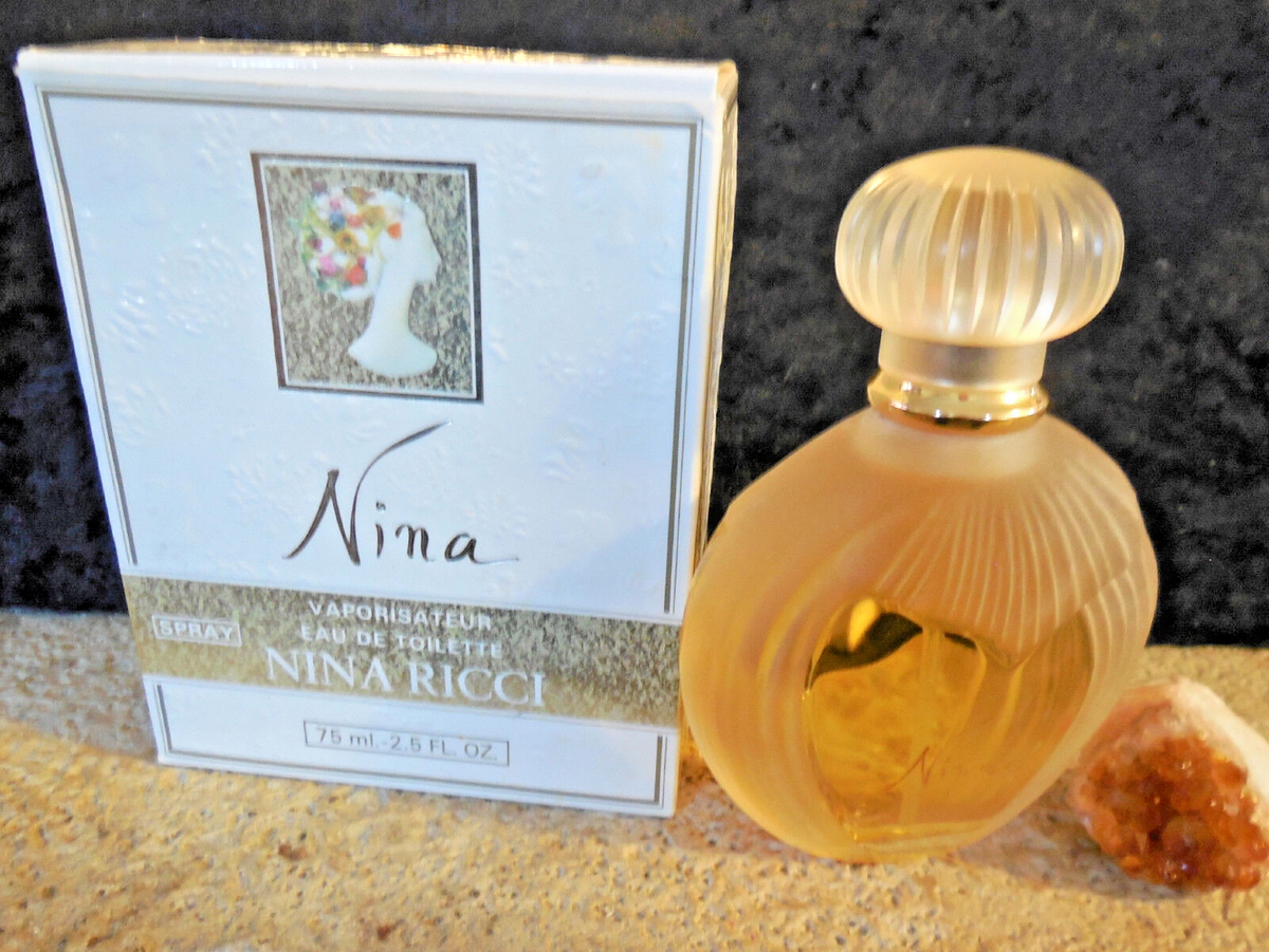 Nina by Nina Ricci 75 ml / 2.5 oz edt spray Lalique collector's