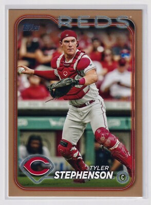 TYLER STEPHENSON 659/2024 Gold 2024 Topps Series 2 #684