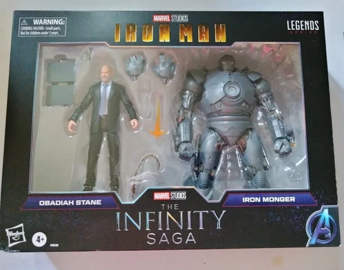 HIGOS DE ACCIÓN MARVEL STUDIOS IRONMAN THE INFINITY SAGA OBADIAH STANE - IRON MONGER
