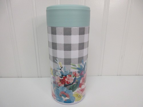 Pioneer Donna Slim Can Koozie Acciaio Inox 12oz Sweet Romance Gingham Rosso Nuovo - Foto 17 di 30