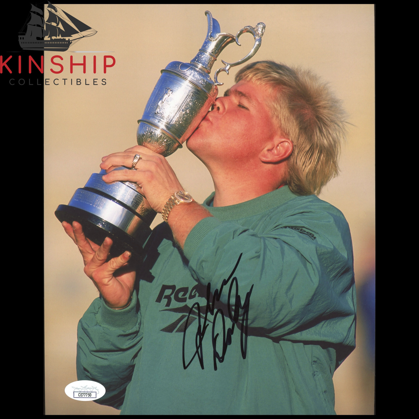 John Daly Autographed Signed 8x10 Photo JSA COA British Open PGA Championship Golf B1987 