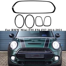 5X Headlight Taillight Bumper Grille Surround Trim For Mini F55 F56 F57 2014-21
