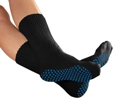 Diabetic Slipper Socks with Gripper Soles