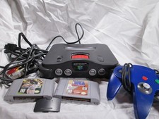 Nintendo 64 N64 Console Bundle Tested Working w/ Expansion Pak 2 Games