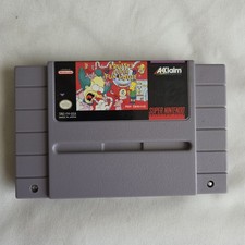 Krusty's Super Fun House SNES (Super Nintendo, 1992) Acclaim Video Game Works