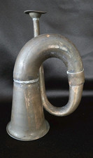 Vintage Brass Horn Military Style Bugle Calvary Christmas Decor Lightweight