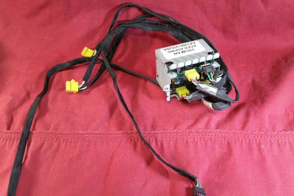 ACER ASPIRE X1200 ax1200-u1520a OEM Front Port Assy USB Audio SD 50.3V007.001 - Image 4 of 4