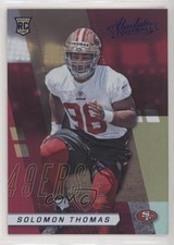 2017 Panini Absolute Rookie Spectrum Blue Solomon Thomas #168 no9