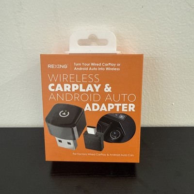 Rexing CPW-52 Wireless CarPlay & Android Auto Adapter (EXCELLENT)
