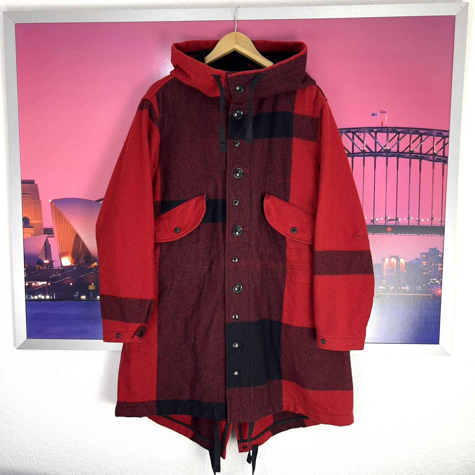 RARE! Engineered Garments x Woolrich Highland Wool Parka Jacket | Small / Medium
