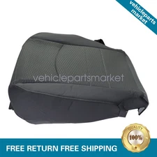 For 2013-2018 Dodge Ram 1500 2500 3500 Driver Side Bottom Cloth Seat Cover Gray