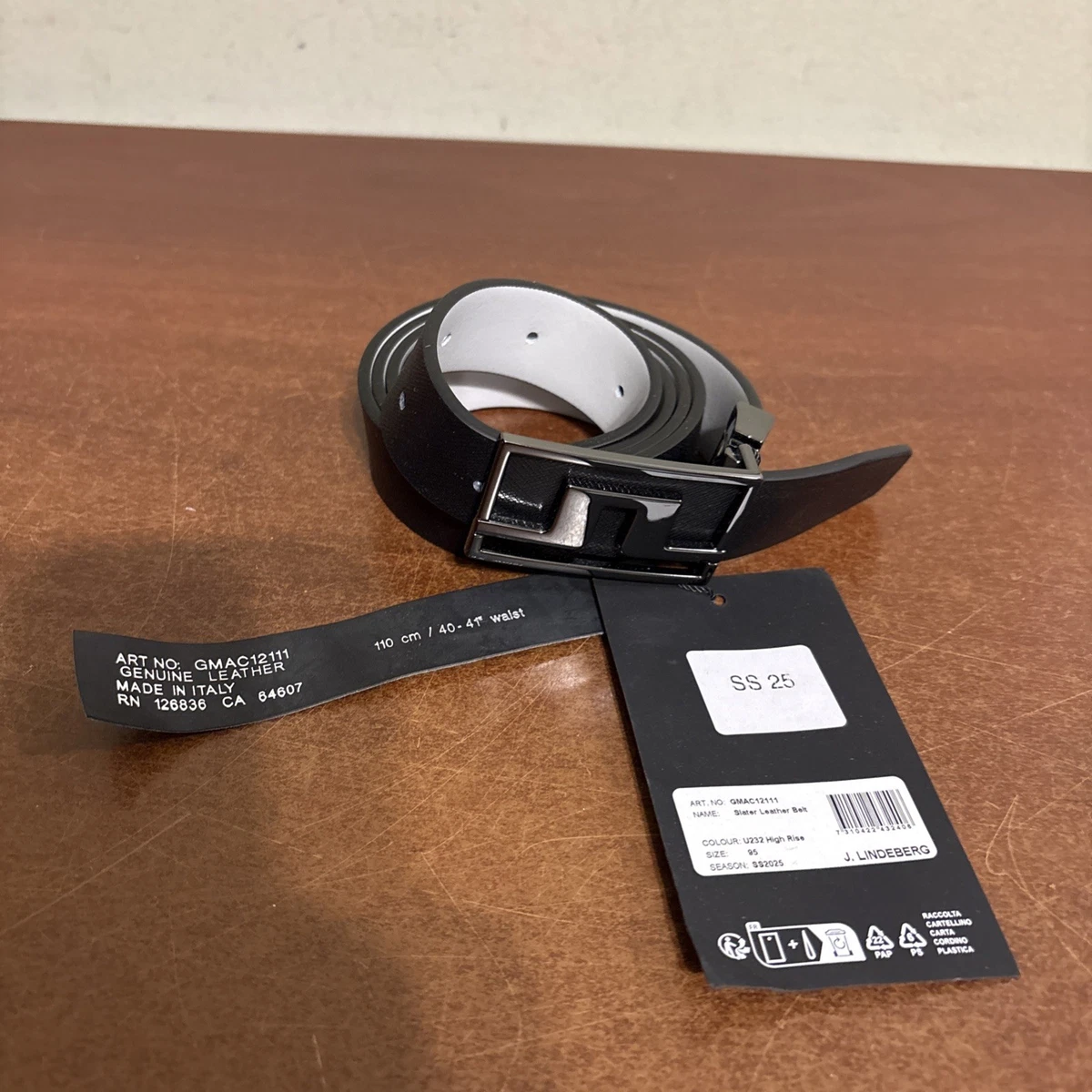 J.Lindeberg Belts for Men for sale | eBay