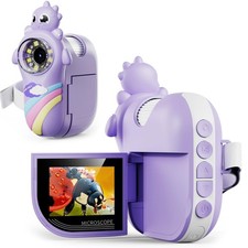 Microscope for Kids - 1080P Handheld Digital Portable Purple