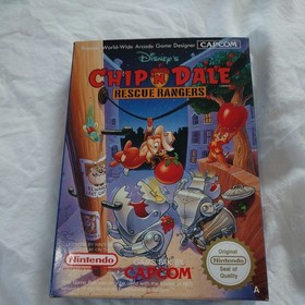Chip N Dale Rescue Rangers Nintendo NES W/Manual Retro PAL 1990 #0544