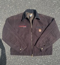 Vintage Carhartt J97 DKB   Detroit  Bomber Jacket Large Excellent Condition