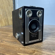 EASTMAN KODAK BROWNIE BOX CAMERA TARGET SIX- 16 VINTAGE ANTIQUE 1946-1951