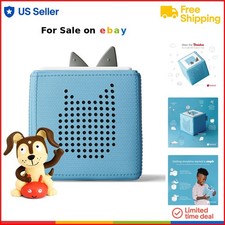 Kids Audio Player Cotton Light Blue 4.7in Imagination Development Playtime Puppy