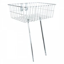 Wald Products 139 Front Basket Silver Steel 18x13x6`