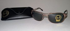NOS Vintage Ray-Ban Signet Sunglasses G15 Lens RB 3429 101 53-19 3N Matte Brown