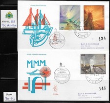 SMPH_145. SAN MARINO. FDC 1969 FAMOUS PAINTINGS. Scott 710-712