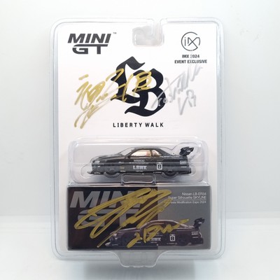 MINI GT NISSAN LB-ER34 SUPER SILHOUETTE SKYLINE IMX 2024 MINI GT NISSAN LB-ER34 SUPER SILHOUETTE SKYLINE IMX 2024