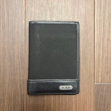 Tumi Black Business Card Holder Case  Limited Edition Modern Travel Collection P