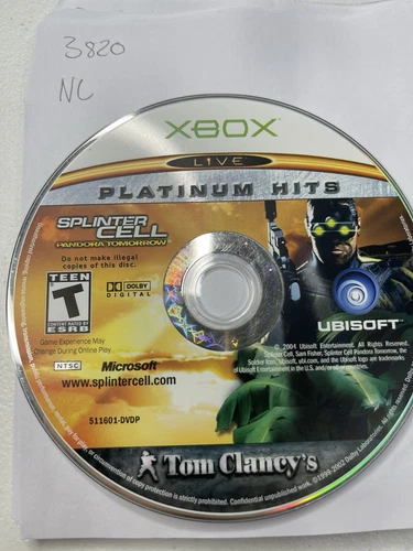 Tom Clancy's Splinter Cell: Pandora Tomorrow (Xbox 2004) No Tracking #3820