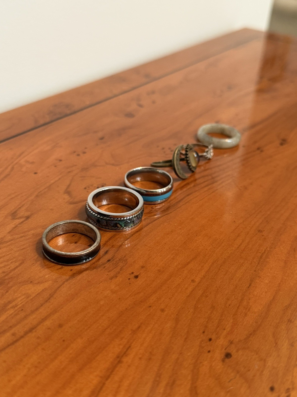 Statement Ring Bundle – Sterling Silver, Tungsten… - image 2