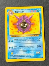 Cloyster 32/62 Fossil Uncommon Pokemon Card WOTC Vintage