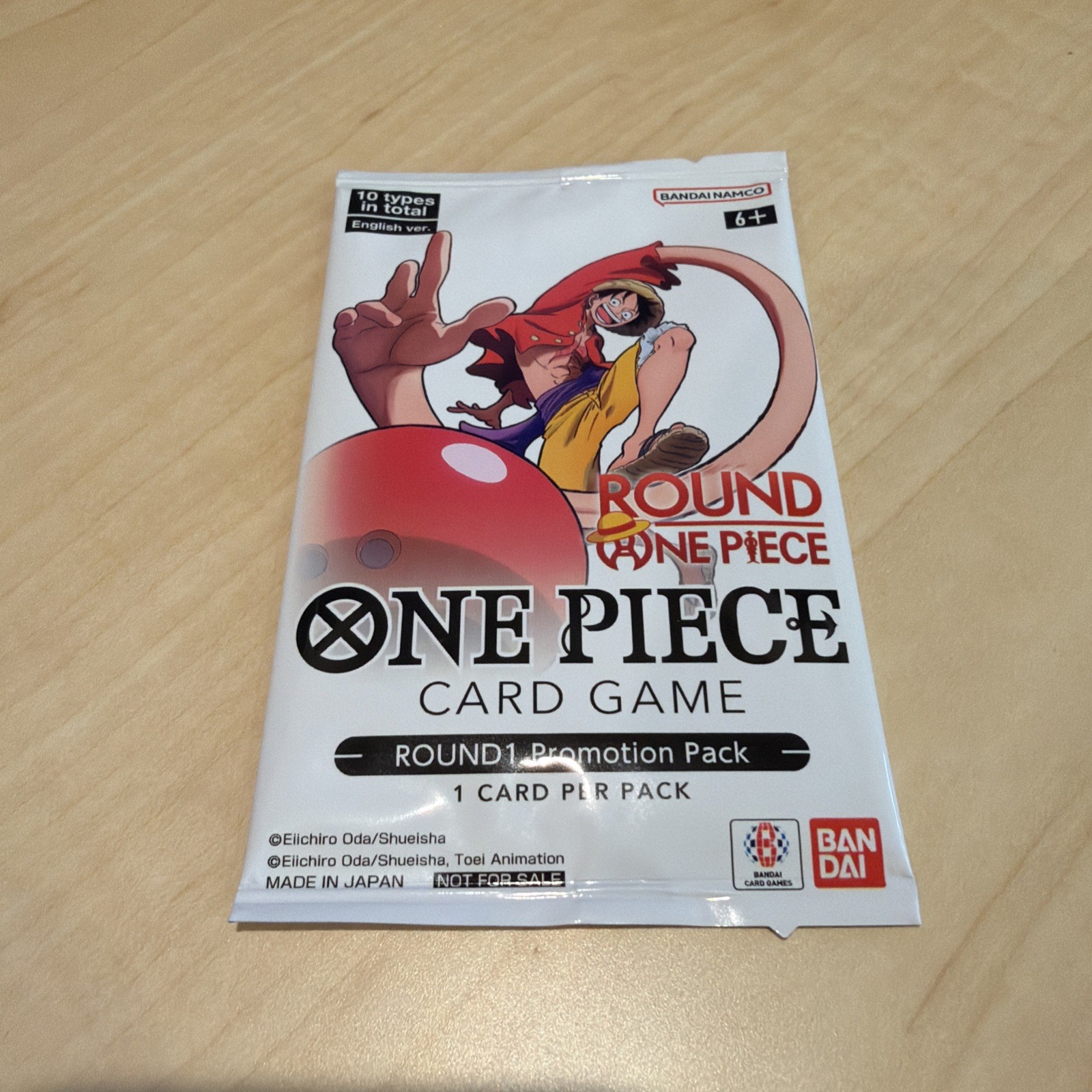 ONE PIECE Card Game ROUND1 Promotion Pack Sealed English Exclusive IN HAND