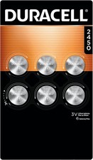 Lot of 10 - 6-Pack Duracell 2450 Lithium 3V Coin Cell Batteries CR2450