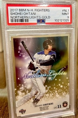 2017 Shohei Ohtani RC - Northern Lights GOLD #NL1 - RARE /100 💎HIGHEST GRADE!🔥