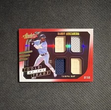 2021 Randy Arozarena /99 Panini Absolute Tools of Trade #TT4-RA Tampa Bay Rays 
