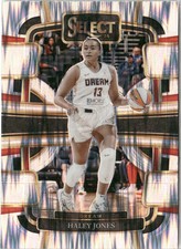 2024-25 Panini Select WNBA Silver Flash Prizm Haley Jones Atlanta Dream #55