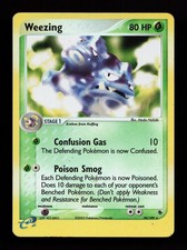 Weezing 24/109 Reverse Holo Rare Ruby and Sapphire Pokémon Card on eBay