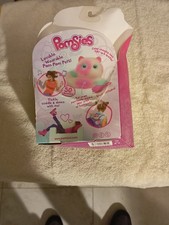 NIB Pomsies Tie Dye Cat Kitty Plush Pet Toy Pink Purple Patches Stuffed Animal