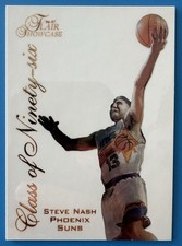 1996-97 Flair Showcase STEVE NASH  Class of 96  #15  Rookie Card  Phoenix Suns. rookie card picture