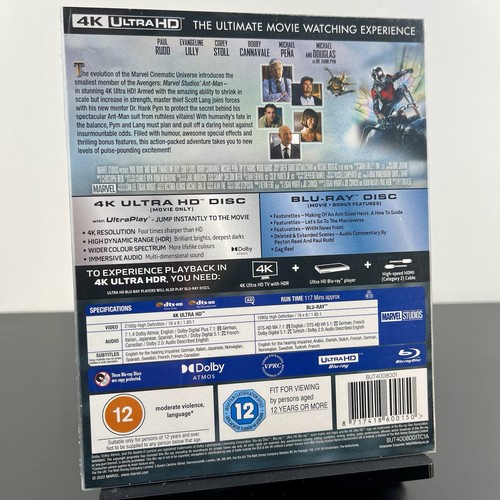 Ant-Man (4K UHD•Blu-ray, 2015) Limited Edition Mondo Steelbook - Picture 2 of 6